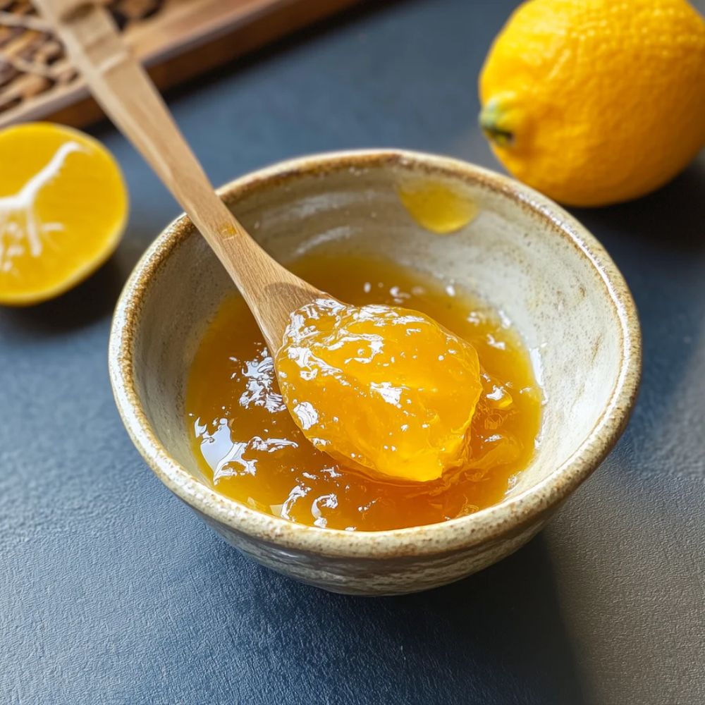 Confiture artisanale de yuzu cultivé en Provence