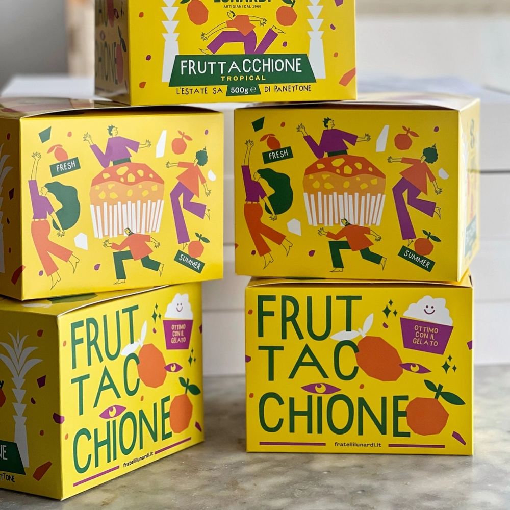Fruttacchione Tropical artisanal italien aux fruits exotiques