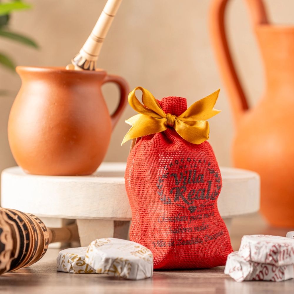 disques de chocolat Villa Real saveurs amande, vanille et sweet dark