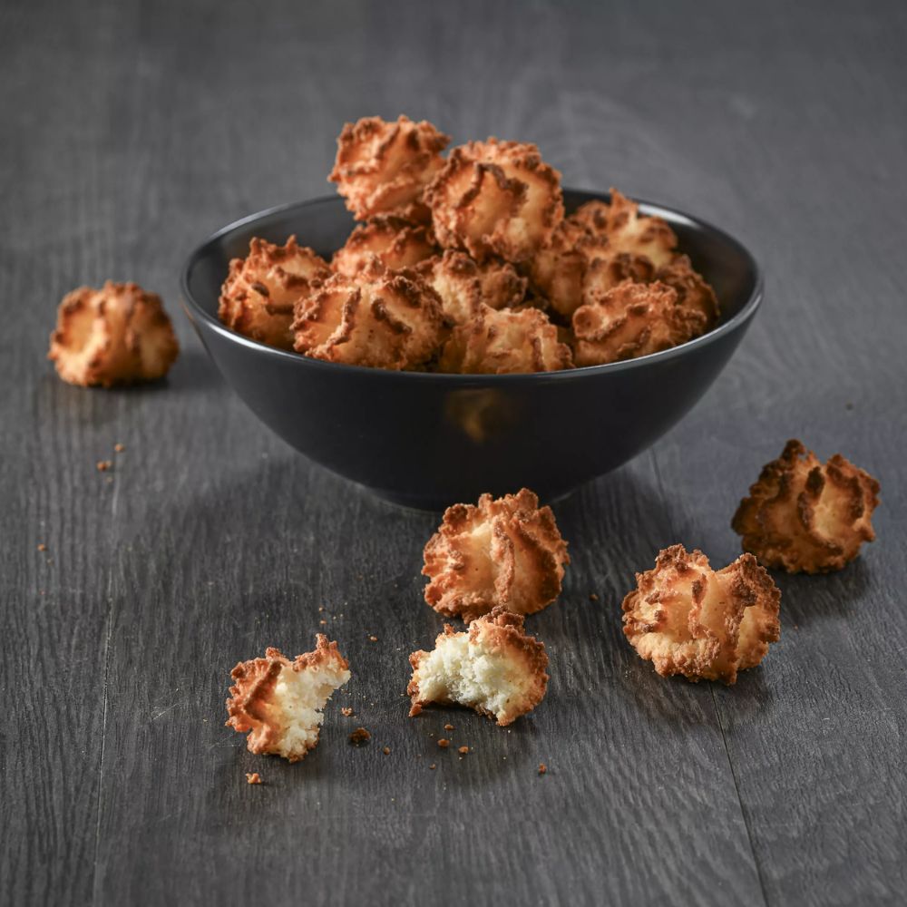 Rochers à la noix de coco et rhum raisin artisanaux 150 g