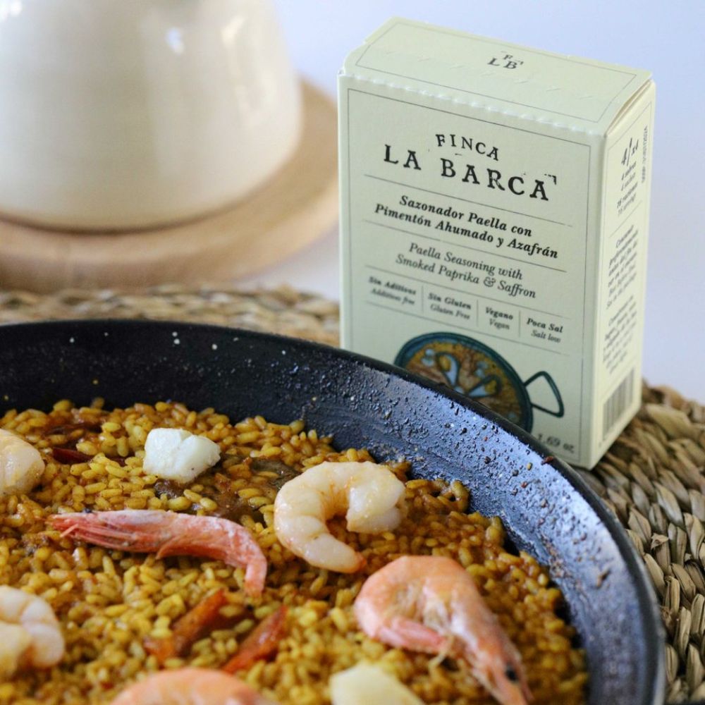 Assaisonnement Paella Finca la Barca – boîte 48 g