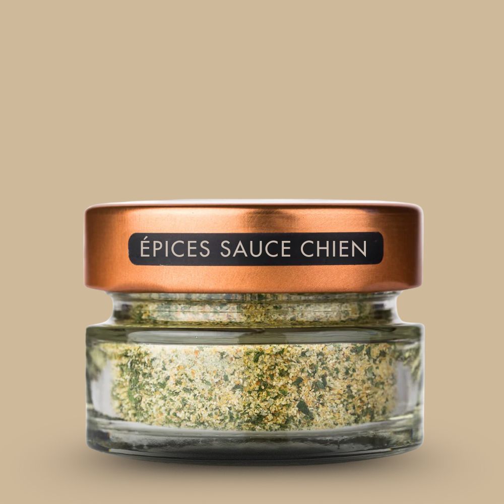 Herbes aromatiques séchées pour sauce chien – cuisine traditionnelle des Antilles