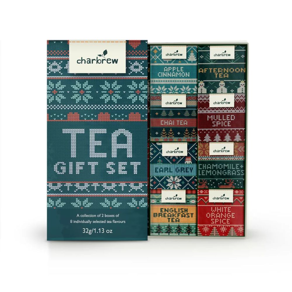 assortiment de sachets de thé de Noël aux saveurs variées