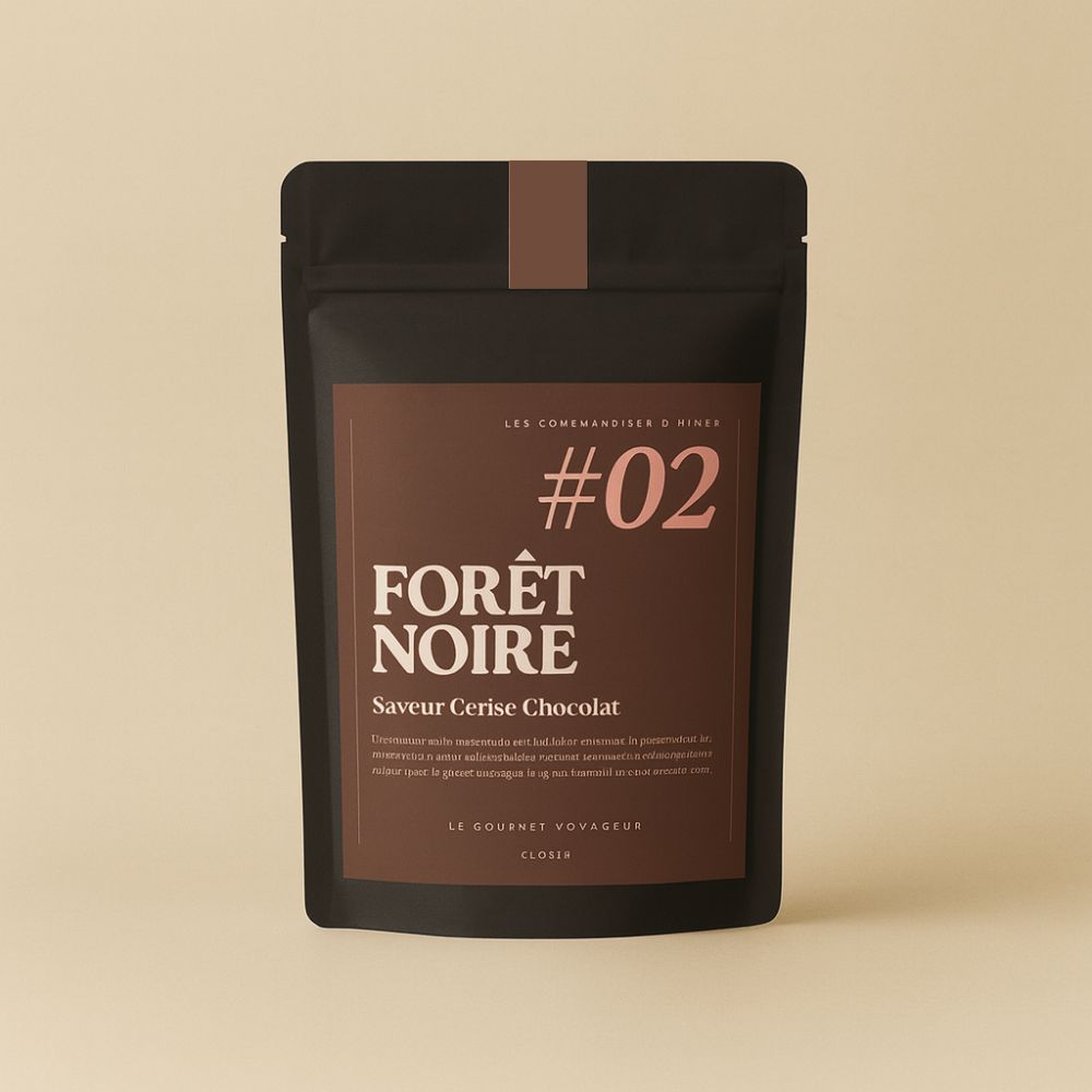 thé “Forêt Noire” – rooibos & honeybush saveur cerise et chocolat Closer To The World