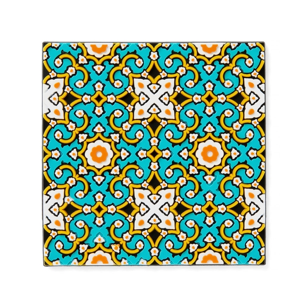 Sous-Verres Blue Shades - Ensemble de Quatre