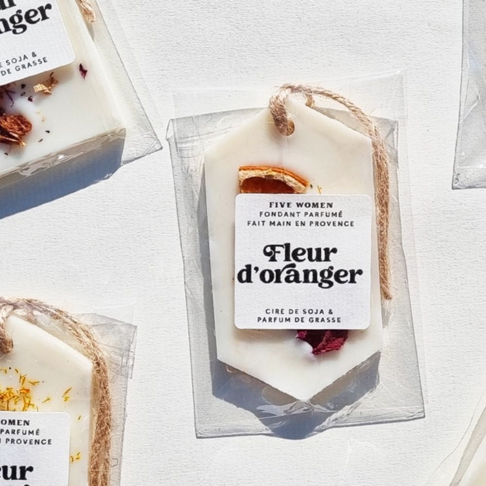 Suspension de cire fleur d'oranger propre 2 en 1
