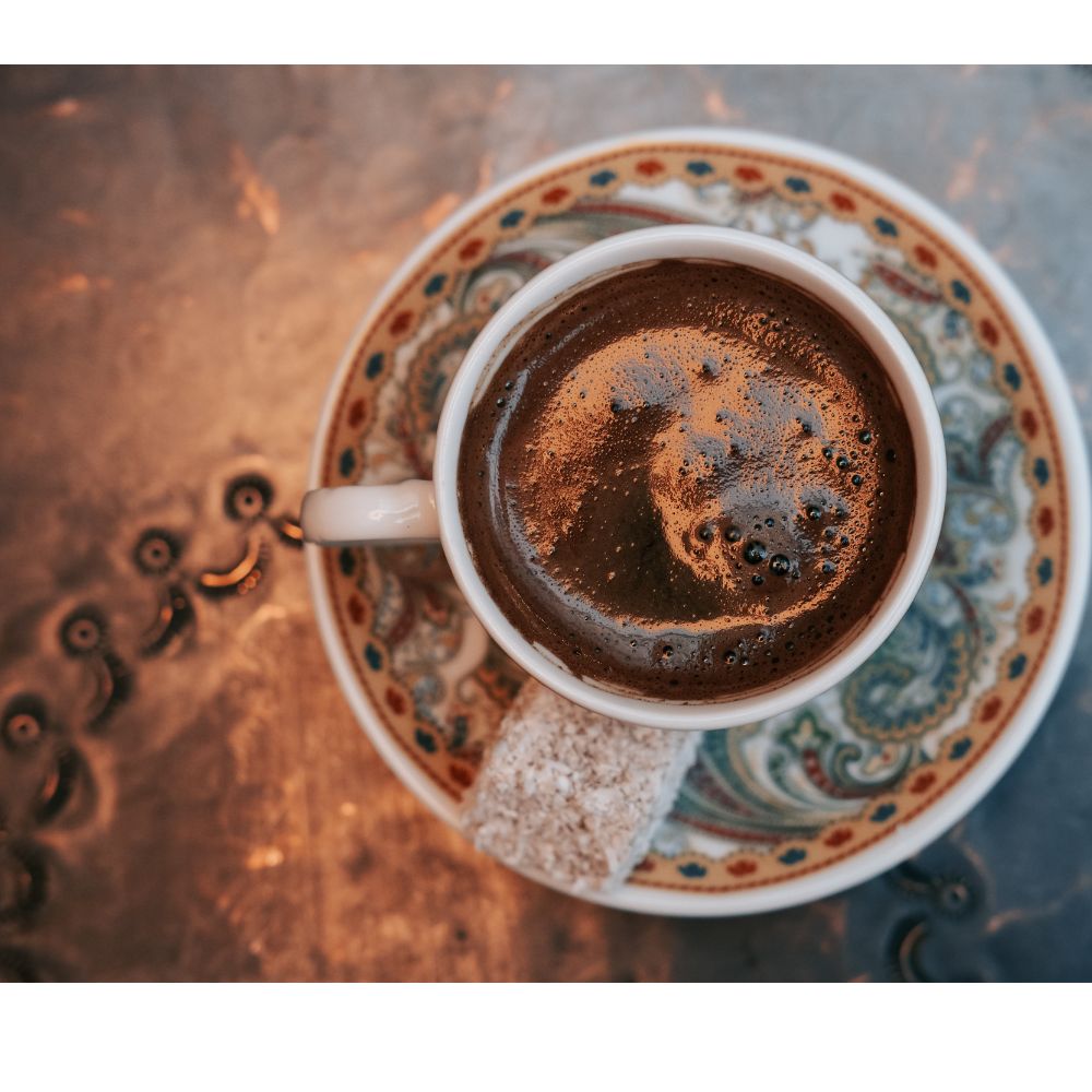 Café Dibek moulu au mastic – Tradition et raffinement oriental