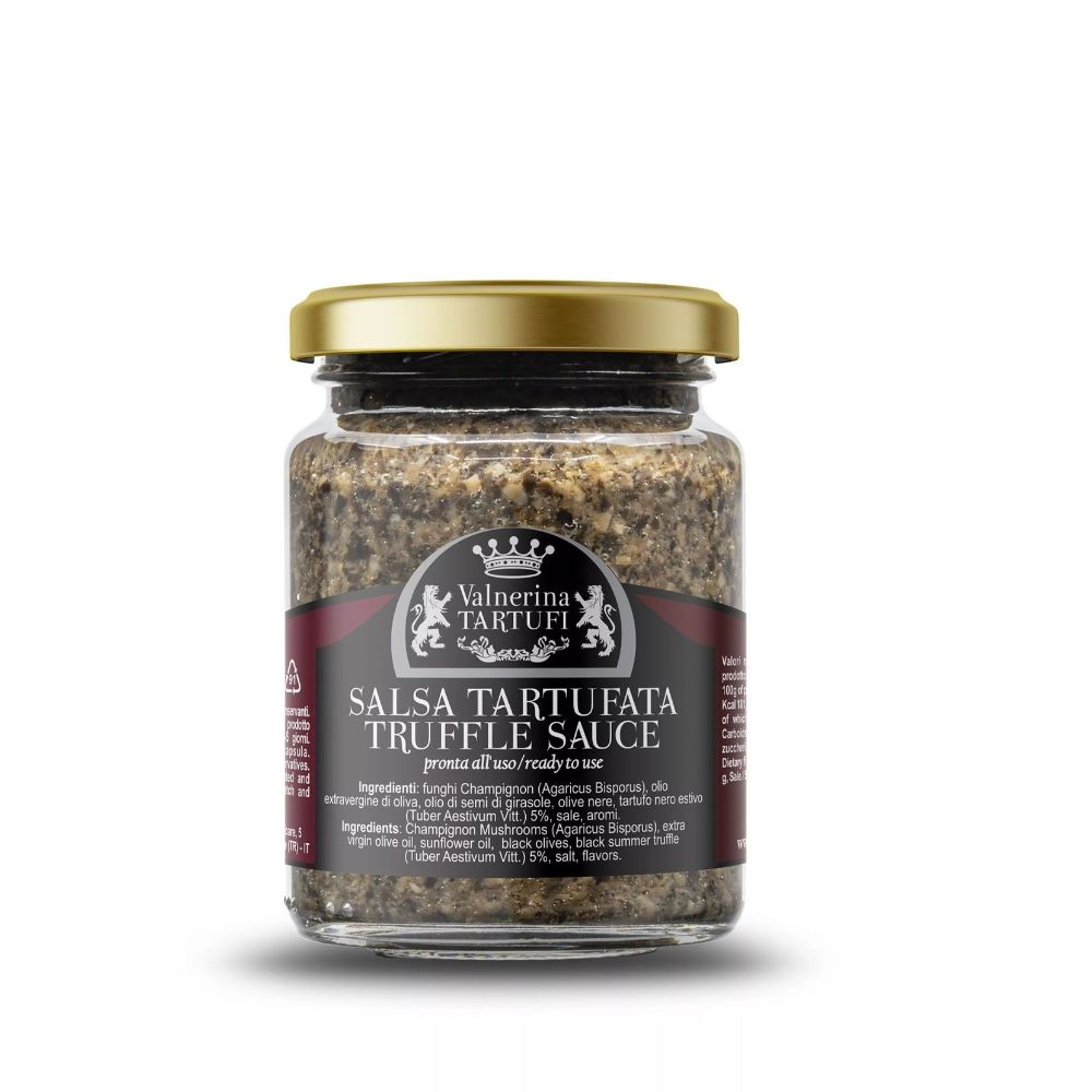 salsa de truffe noire en pot