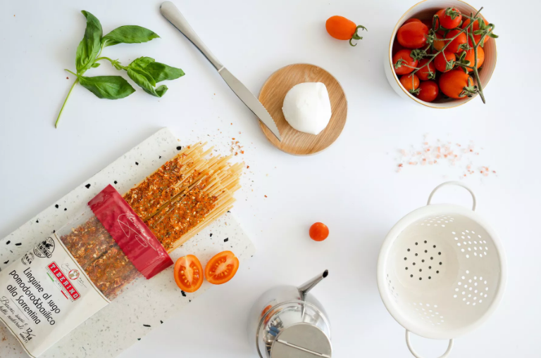 Linguine Sorrento Sauce Tomate Basilic - Prêtes à Cuire avec Assaisonnement