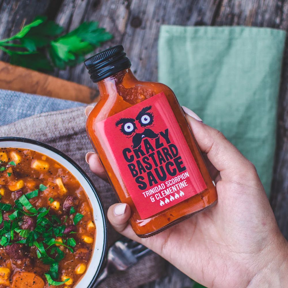 Bouteille sauce Trinidad Scorpion & Clémentine | Sauce piquante caribéenne fruitée