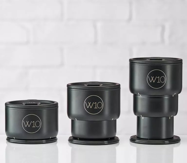tasse de voyage noir pliable