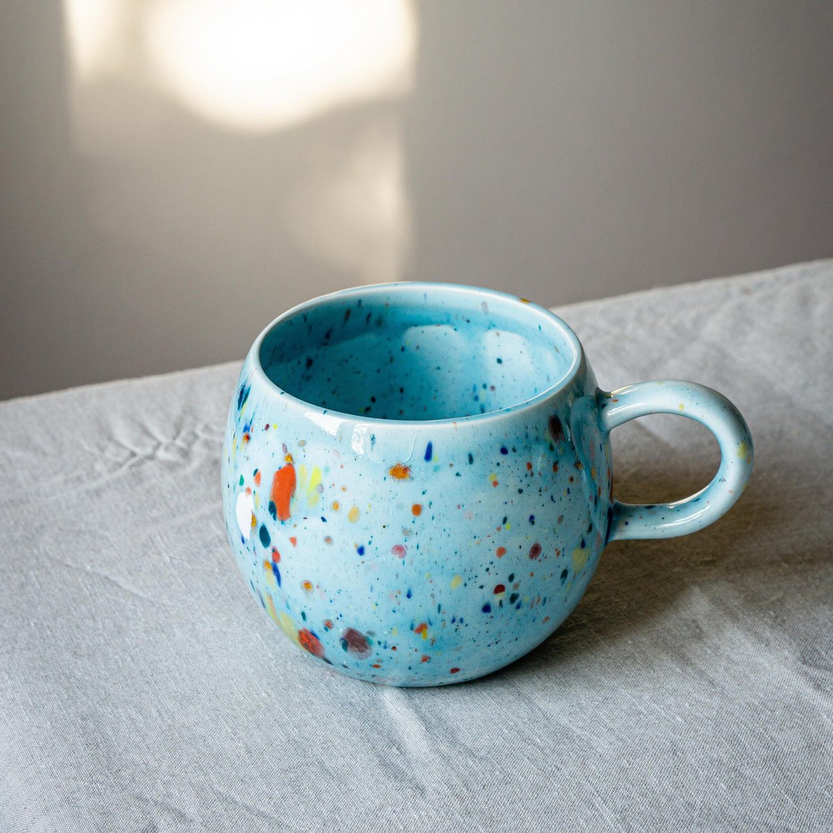 Tasse party boule bleue 500 ml