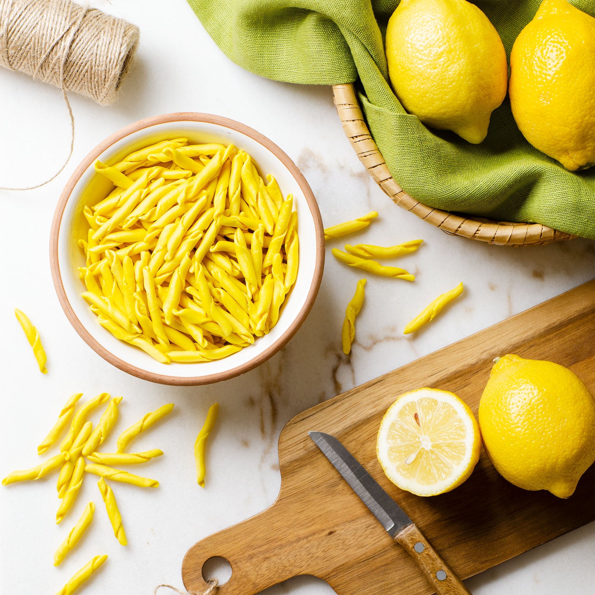 Strozzapreti au citron