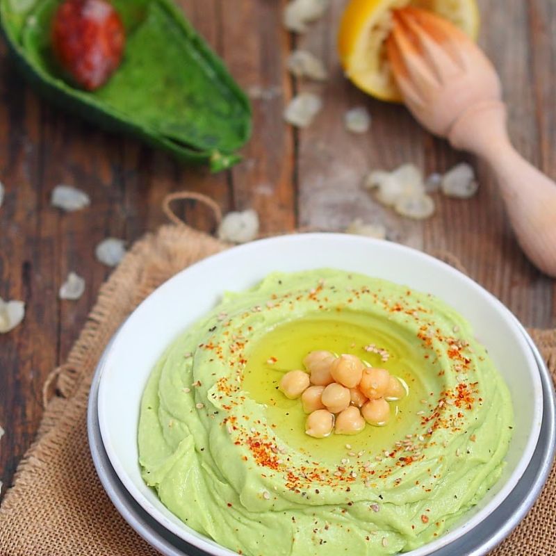 Houmous Pois-chiche, avocat