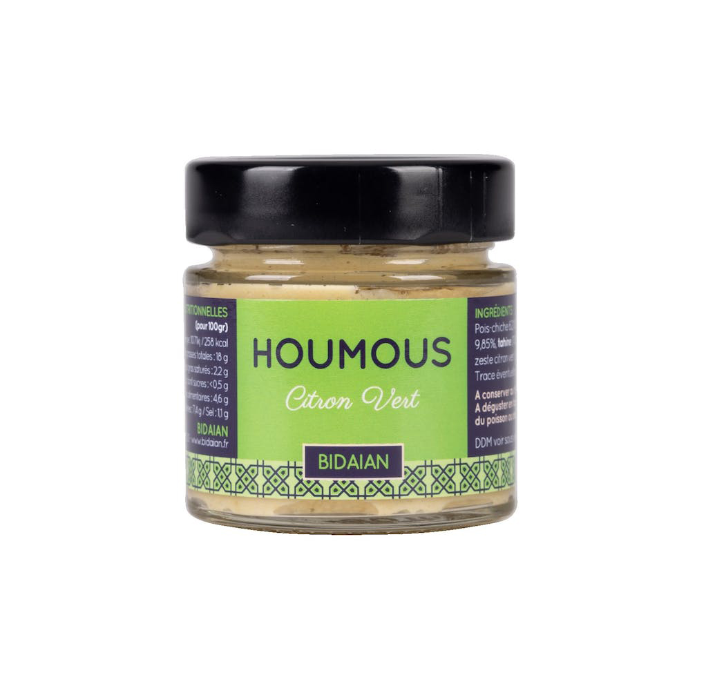 houmous de citron vert