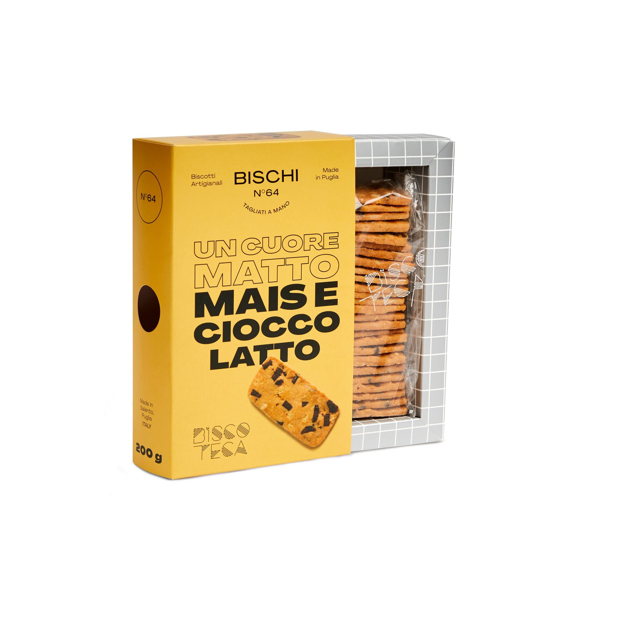 Biscuits italiens maïs et pépites chocolat