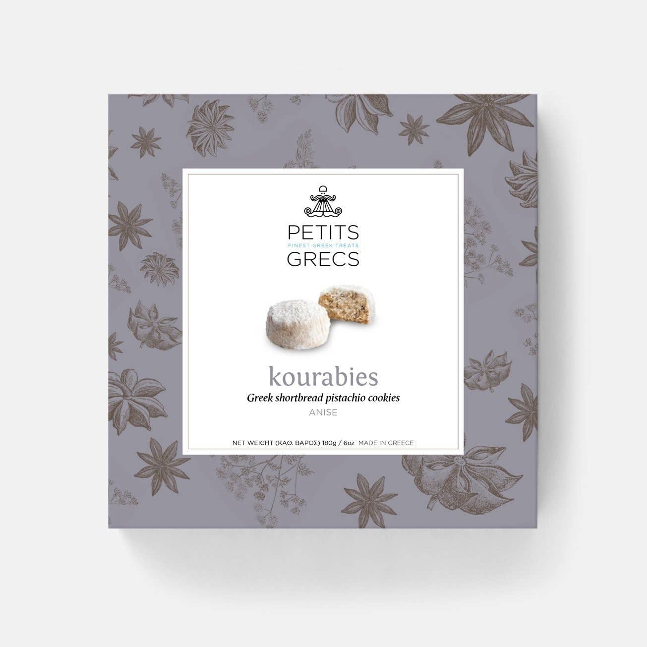 kourabies anis et pistache biscuits sablés grecs