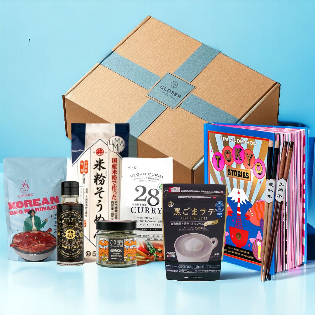 Box gourmande découverte asiatique voyage culinaire en asie