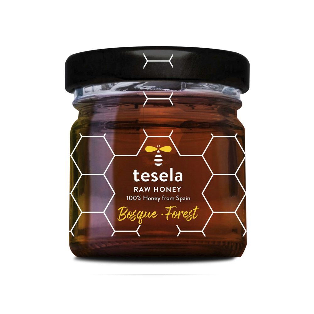 Coffret Miel cru et pollen d'abeille - mini 50gx6