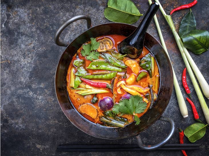 kit Thaï curry rouge bio kit de cuisine thaïlandaispour deux