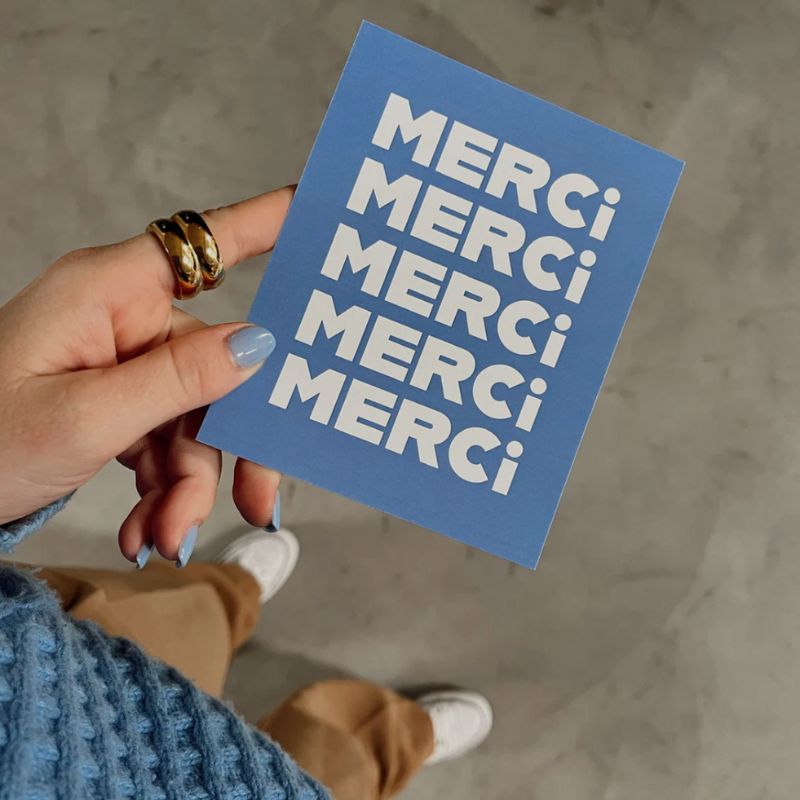Dire merci avec goût