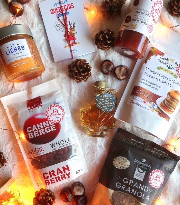 Coffret Saveurs du monde destination Canada