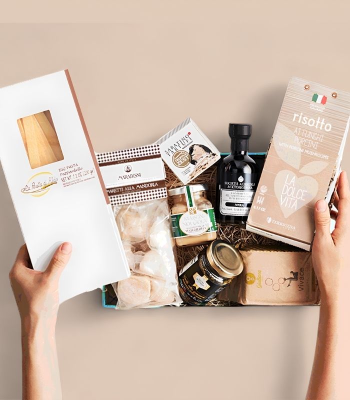 Coffret Saveurs du monde destination Italie
