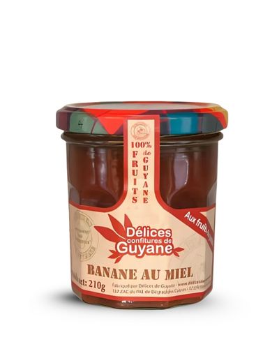 Confiture Banane Rhum Agricole