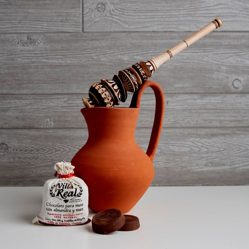 Coffret Pichet Chocolat Chaud Mexicain