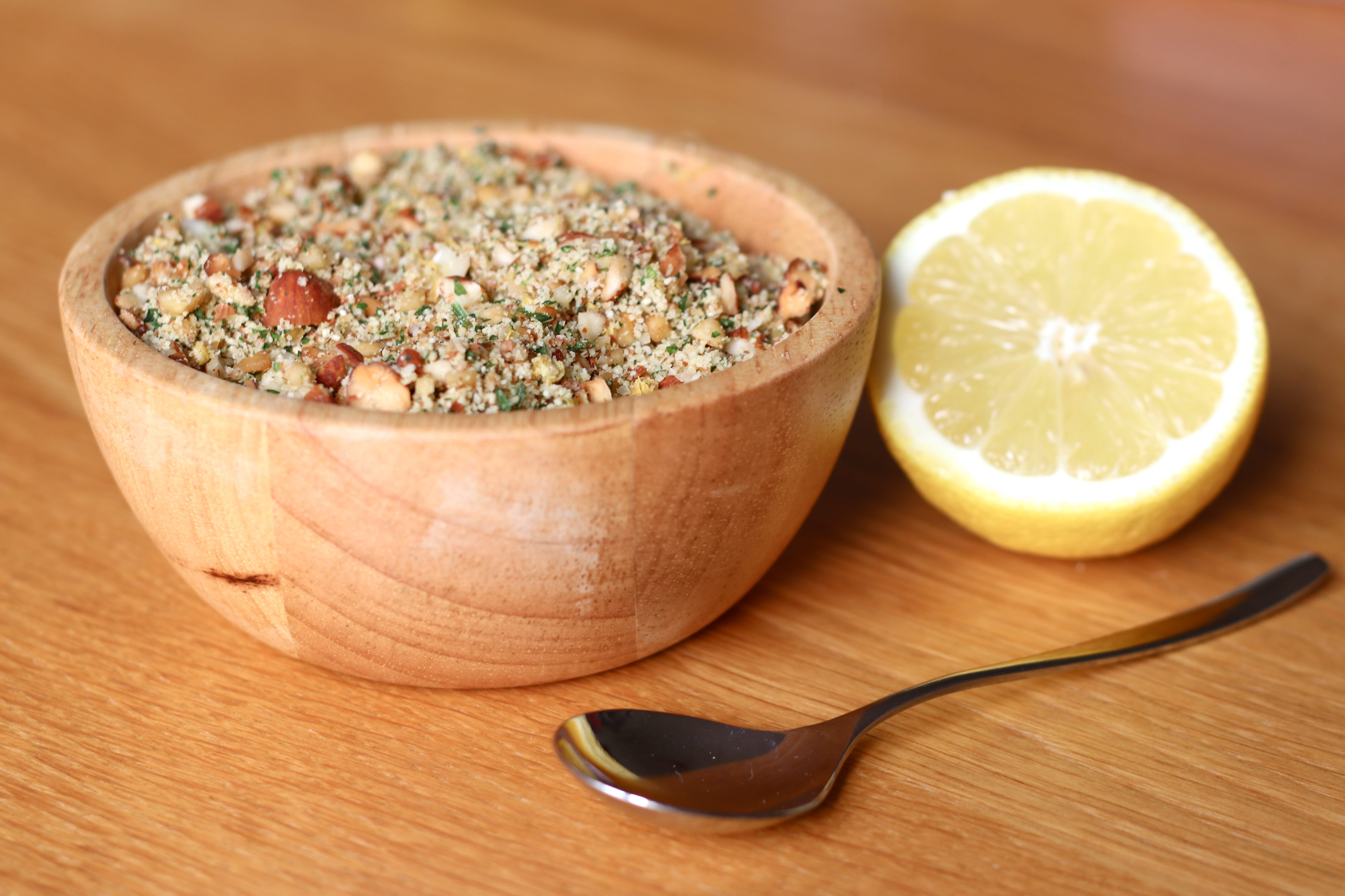 recette de Sardine au croquant d'amande