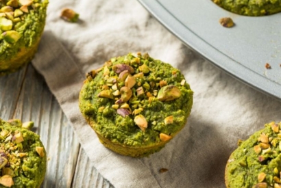 Muffins maison au matcha et pistaches : la recette gourmande à tester