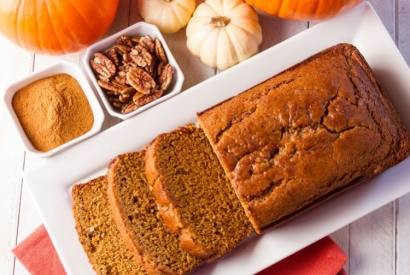 Pain d’épices Citrouille et Noix de Pécan (Pumpkin Bread) – Recette moelleuse