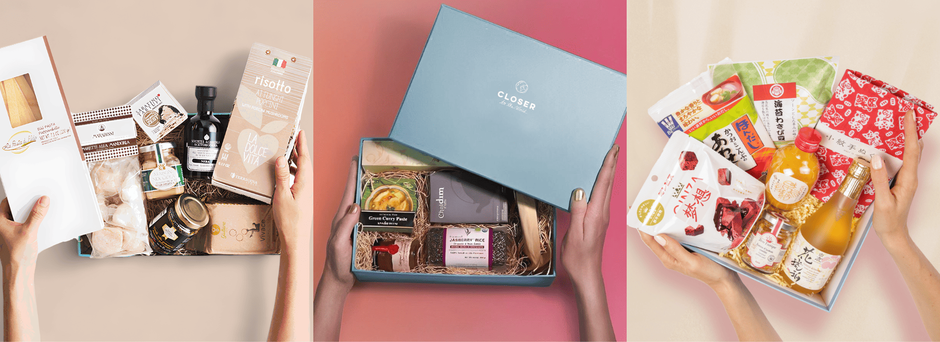 Explorez un nouveau pays tous les deux mois avec un coffret gourmand et sensoriel.